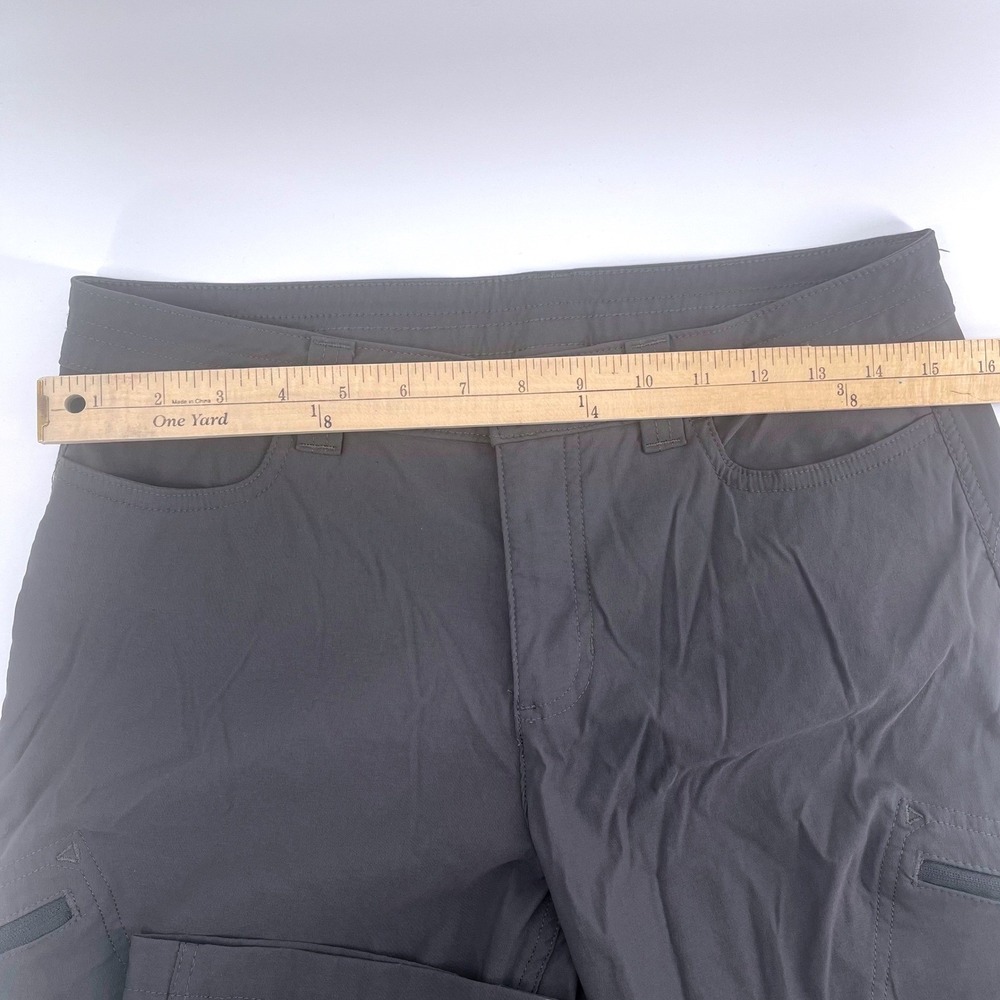 Eddie Bauer First Ascent Gray Cargo Pants 10 Hiking Outdoor Tech outdoor active - Picture 4 of 8